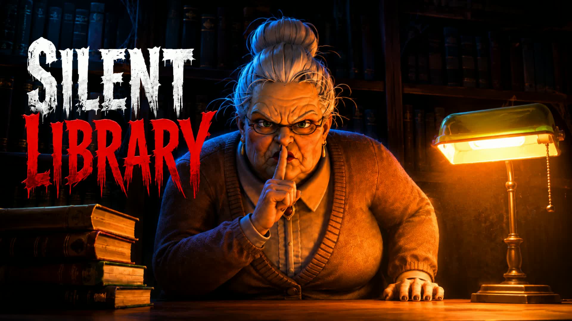 SILENT LIBRARY [HORROR] — Fortnite Creative map