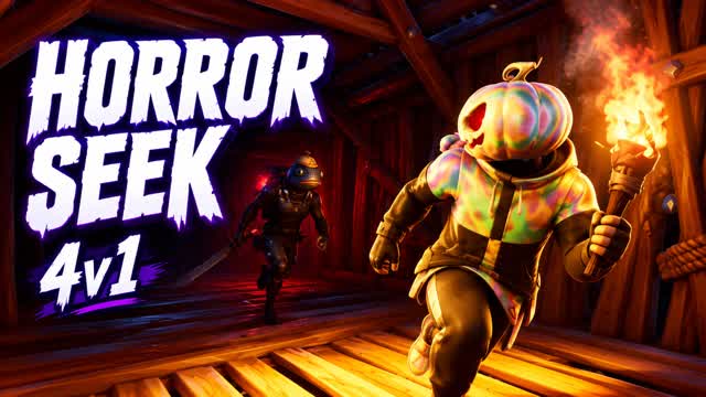HORROR SEEK: 3-MINUTE HUNT — Fortnite Creative map