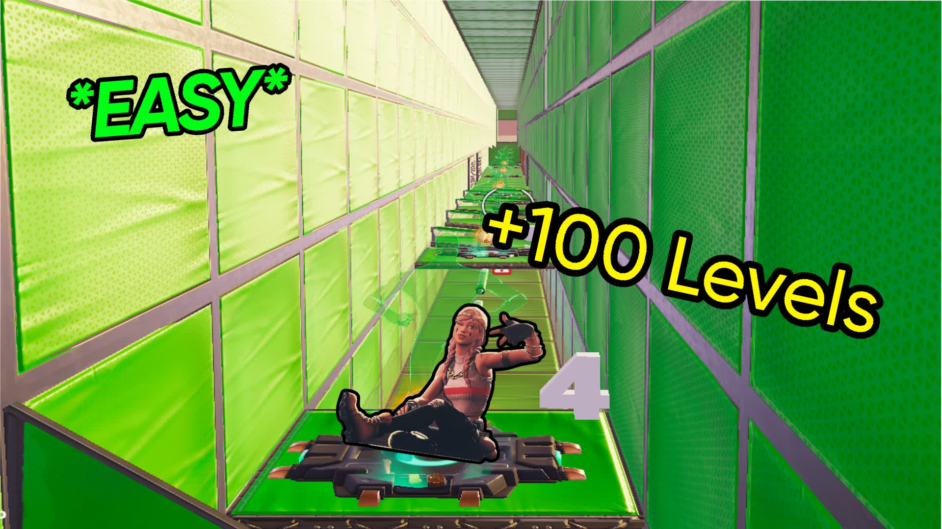 Deathrun Levels 100 — Fortnite Creative map