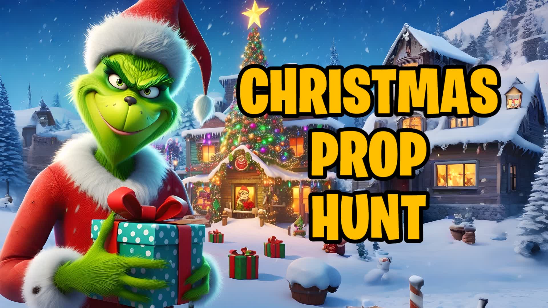 Christmas Prop Hunt — Fortnite Creative map