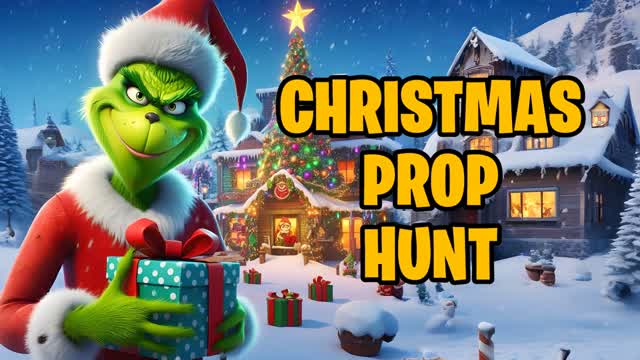 Christmas Prop Hunt — Fortnite Creative map cover art