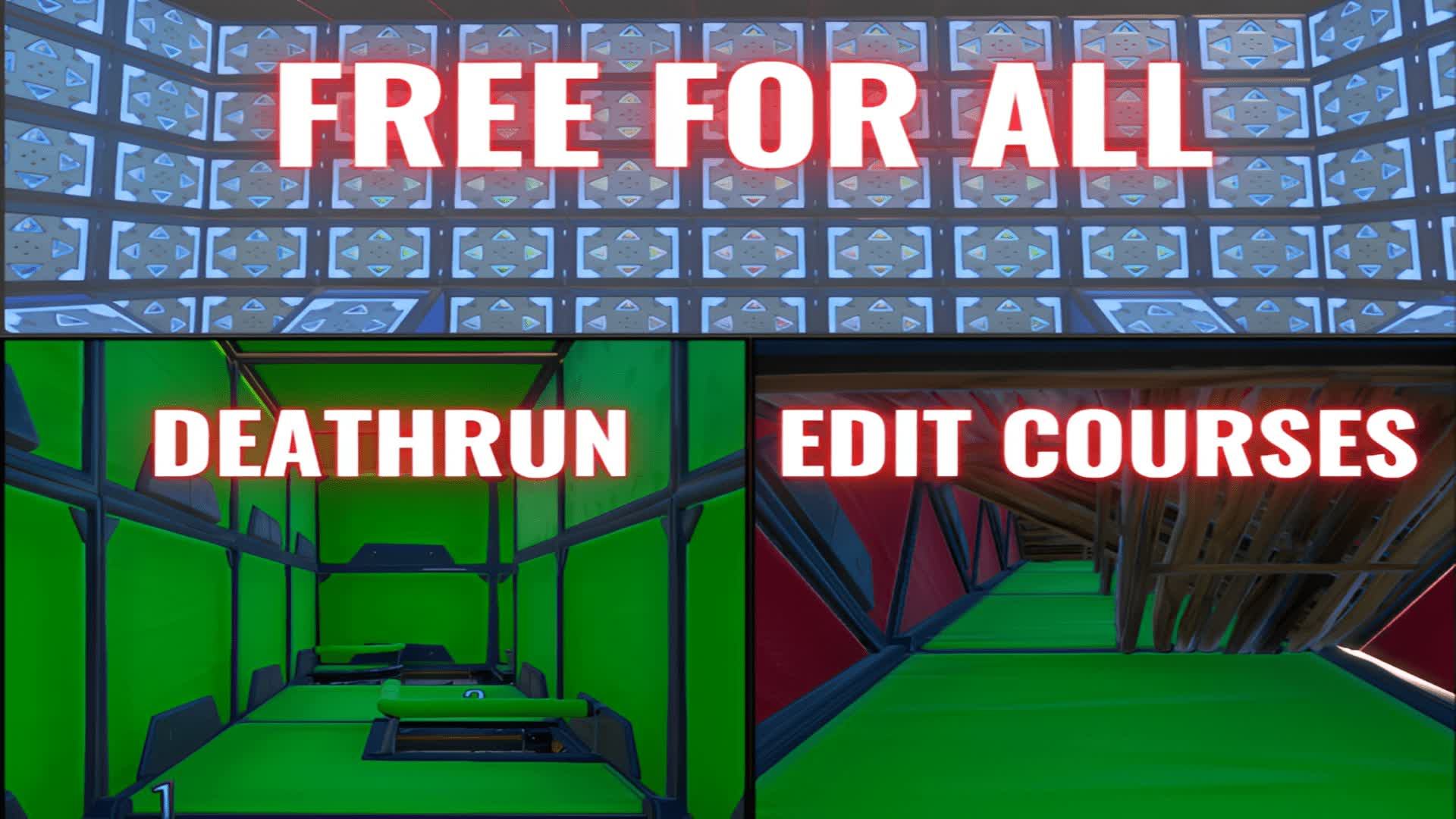 Default Minigames! — Fortnite Creative map