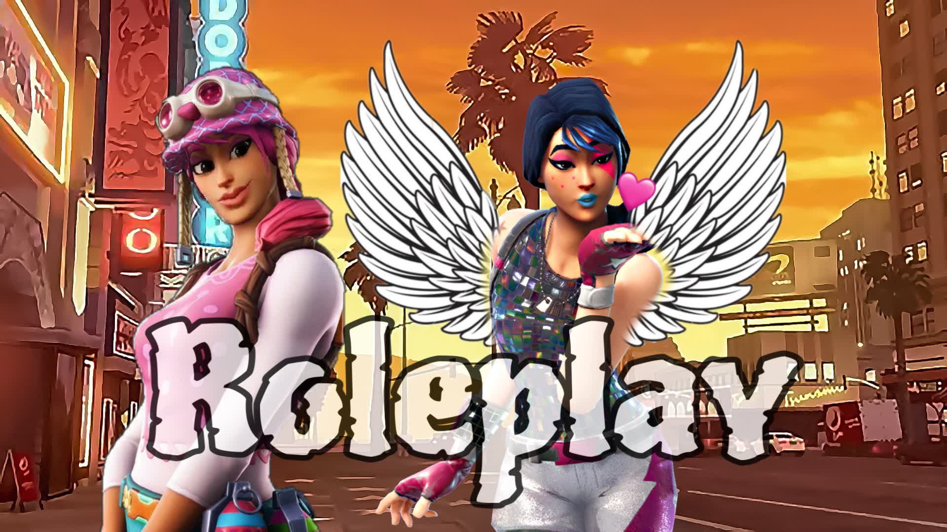 AVIATOR CITY - ROLEPLAY — Fortnite Creative map