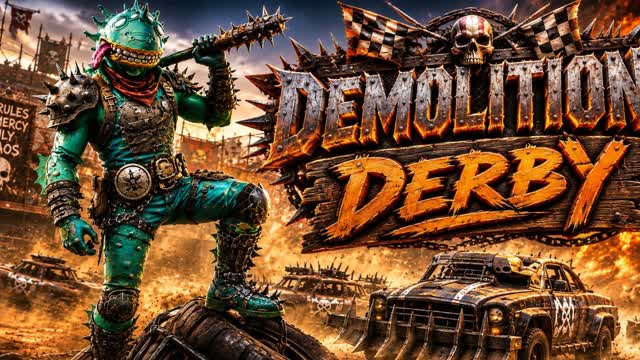 Demolition Derby — Fortnite Creative map