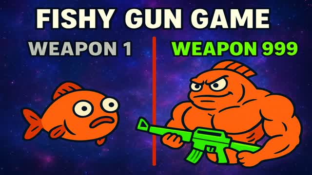 FISHY GUN GAME 🐟 — Fortnite Creative map