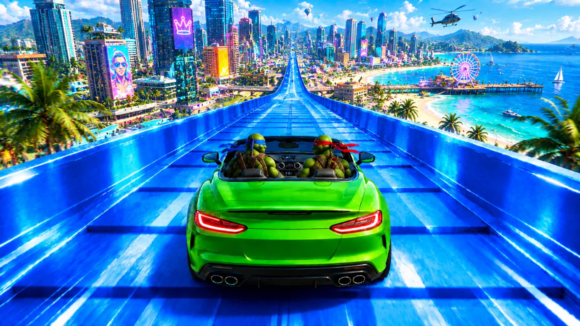 RADICAL CARS- CAR GAME — Fortnite Creative map