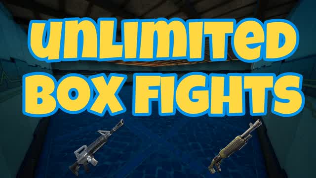 UNLIMITED BOX FIGHTS — Fortnite Creative map cover art