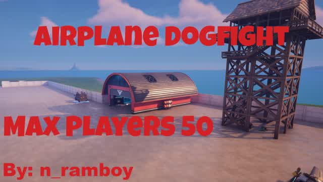 Airplane Dogfight — Fortnite Creative map