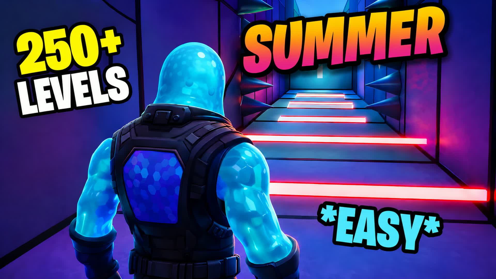 SUMMER PARKOUR 🌴 — Fortnite Creative map
