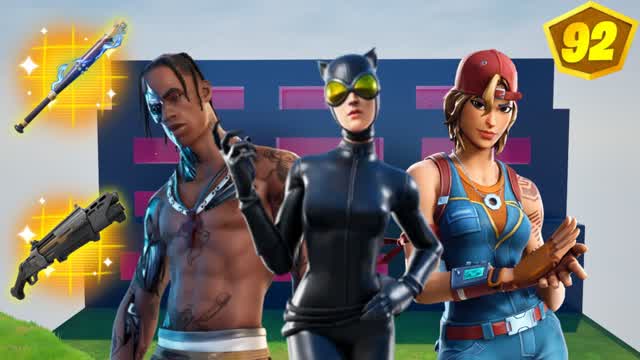 Zone Wars Trio — Fortnite Creative map cover art