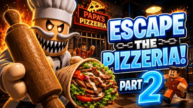 ESCAPE PAPA'S PIZZERIA🍕 — Fortnite Creative map