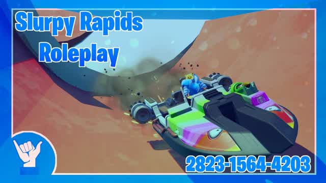 🌊 Slurpy Rapids Roleplay 💦 — Fortnite Creative map cover art