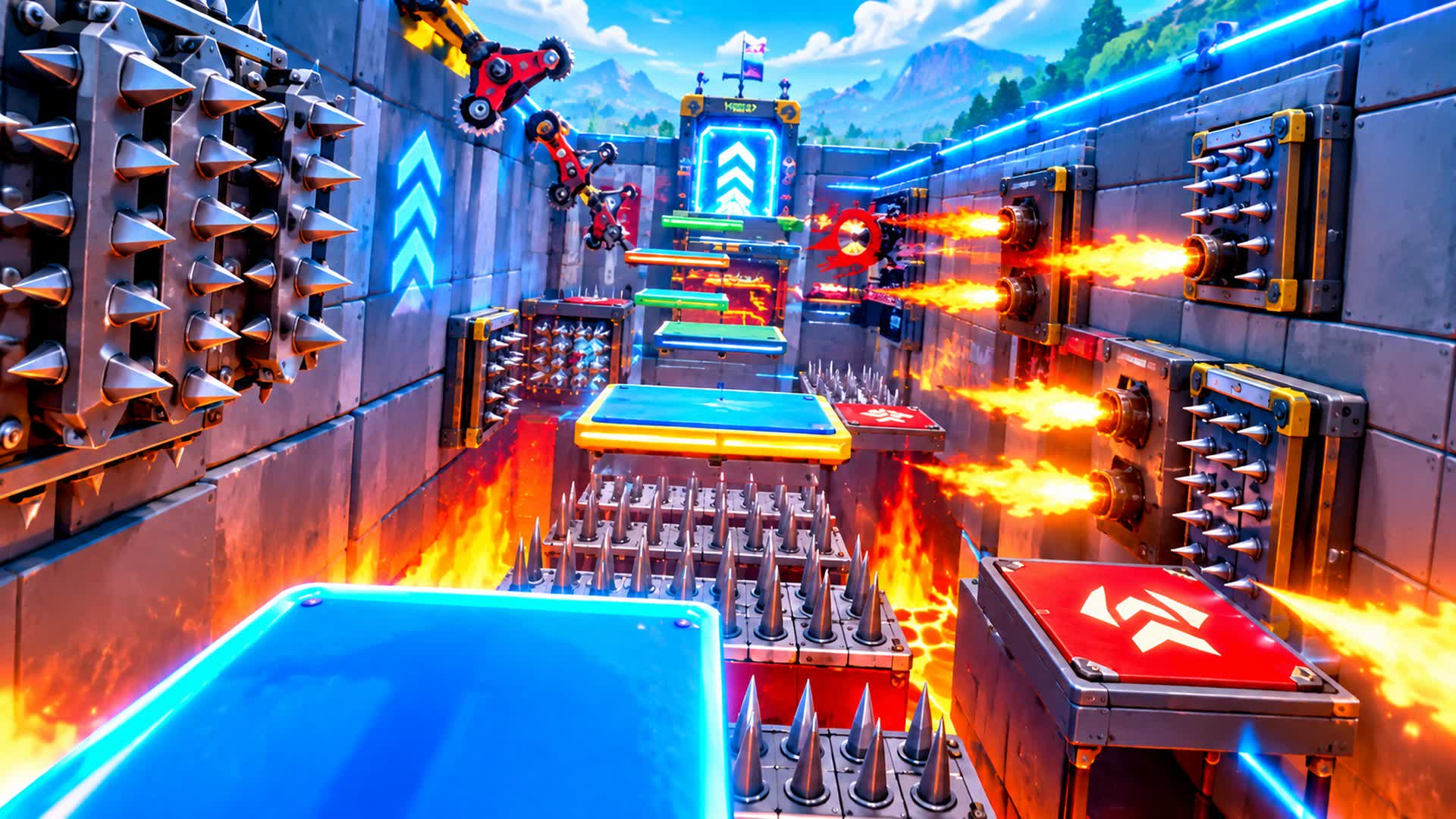 Parkour and Freerunning Rules — Fortnite Creative map