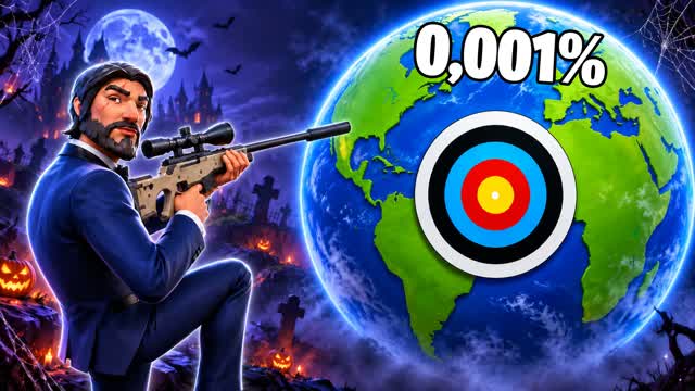 HALLOWEEM👑TROLL TRICKSHOT 💎 — Fortnite Creative map
