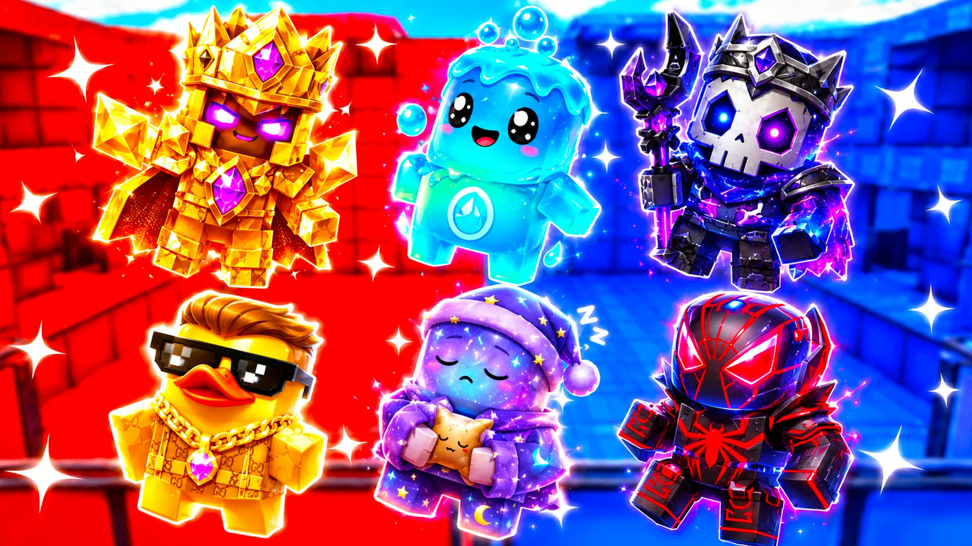 BEST RED VS BLUE 🔴🔵 TYXZ — Fortnite Creative map