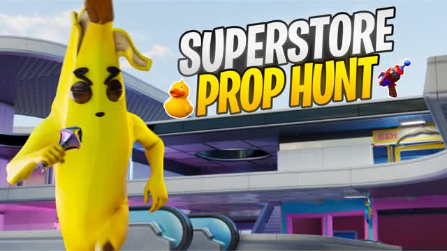 Superstore Prop hunt — Fortnite Creative map cover art