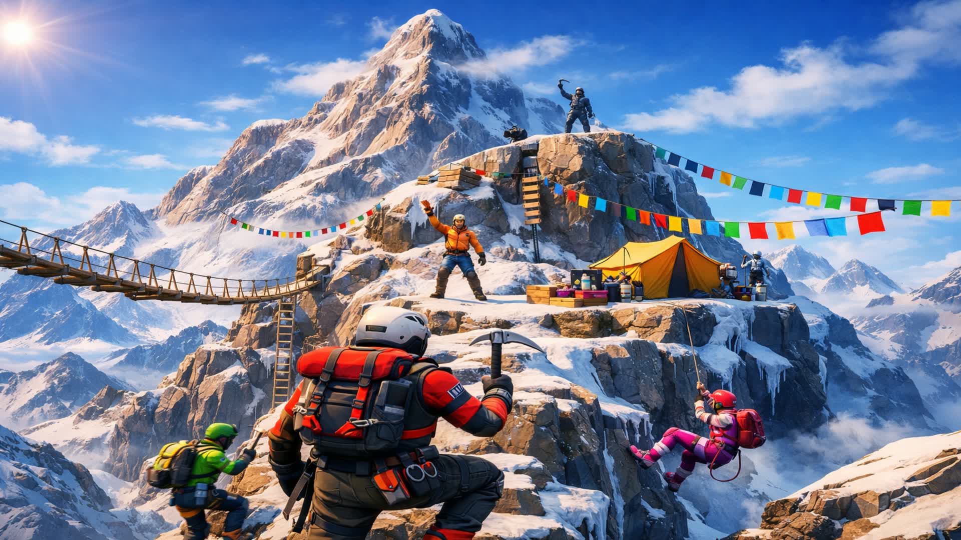 EVEREST CLIMB — Fortnite Creative map