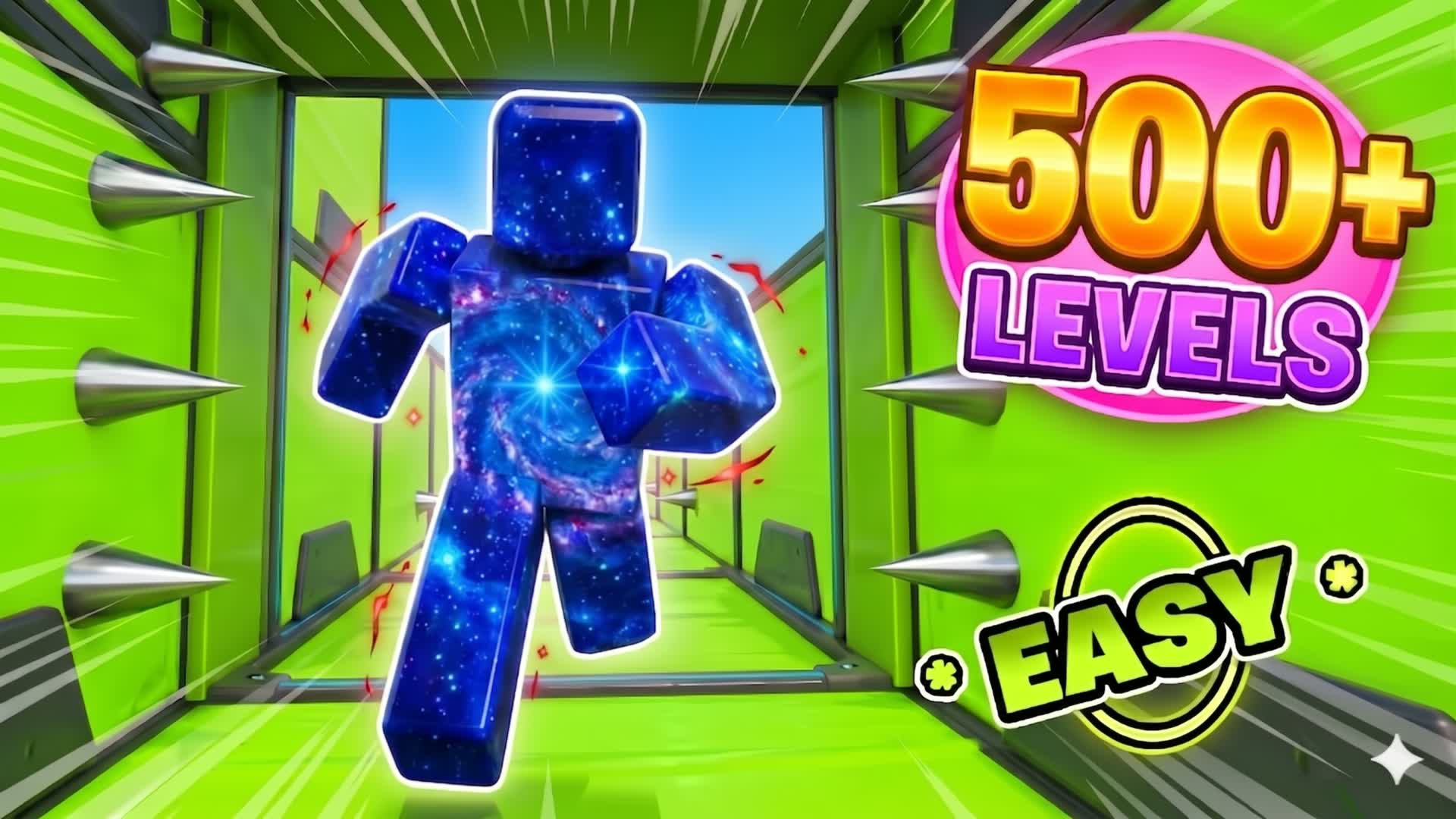 SUPER FUN PARKOUR 500+ — Fortnite Creative map