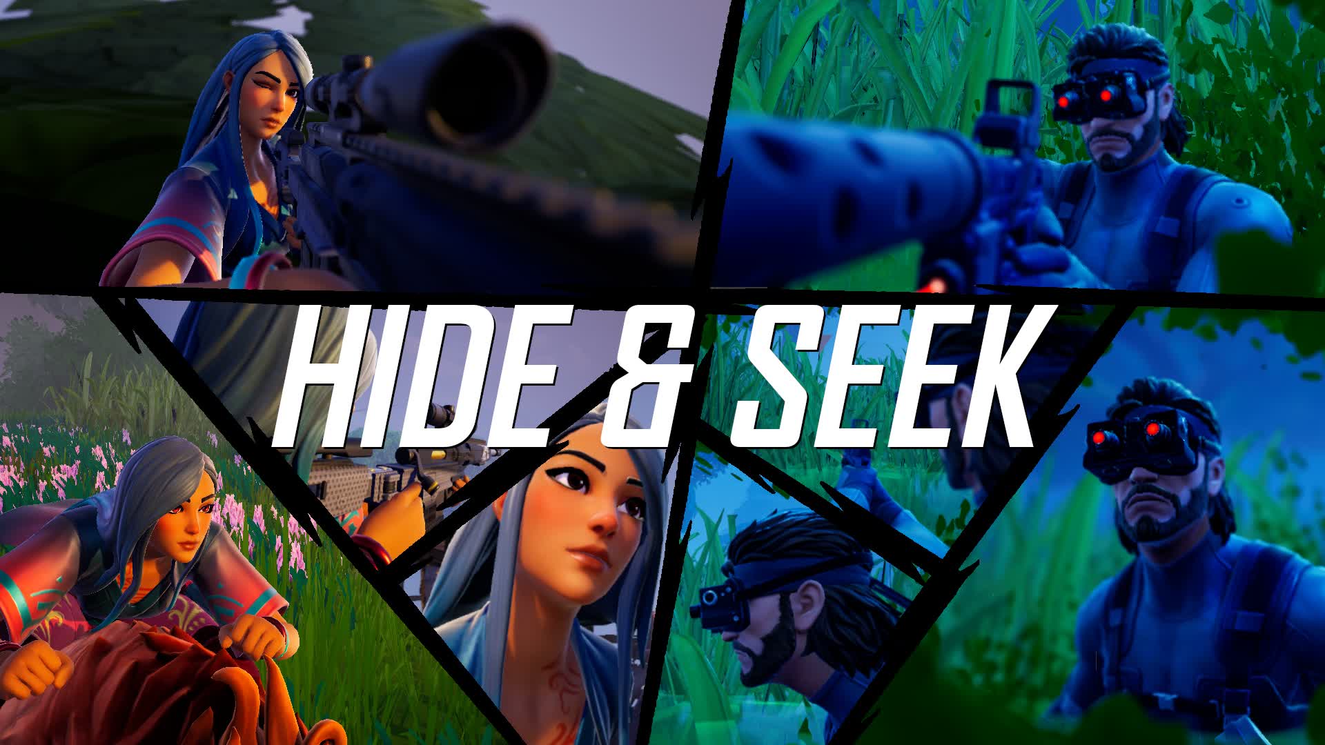 HIDE & SEEK — Fortnite Creative map