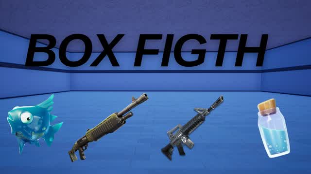 RAPID BOX FIGHT — Fortnite Creative map cover art