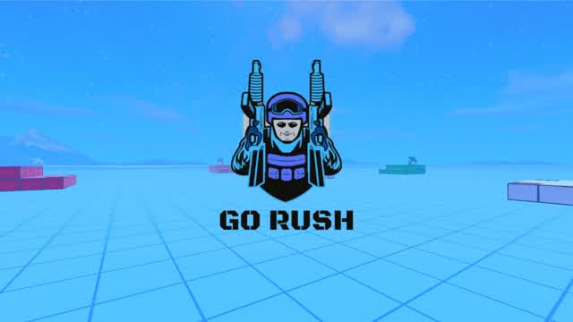 🔥 GO RUSH! Zone Wars • Gun Chaos 🌀 — Fortnite Creative map