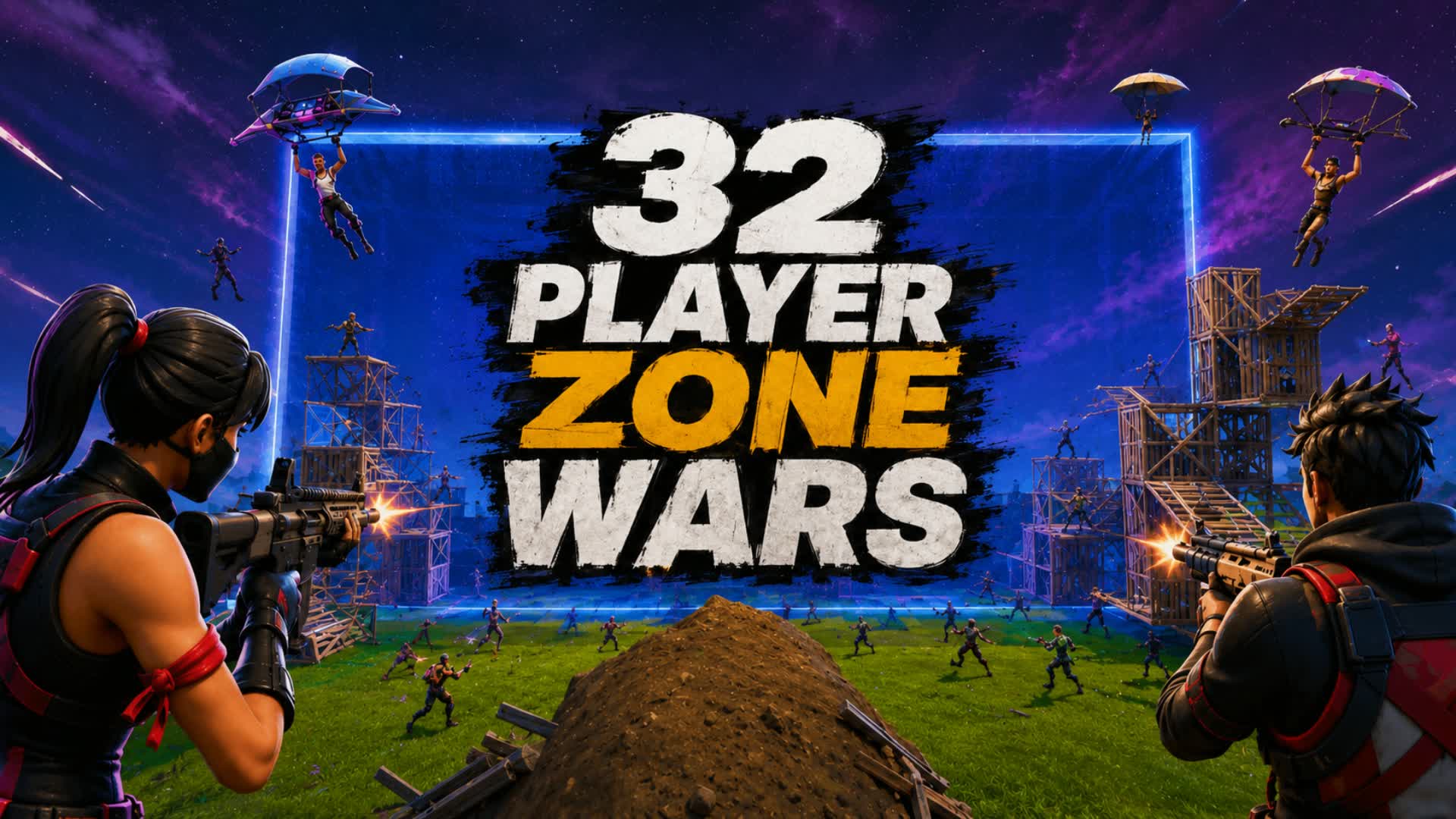 32 Player Zone Wars | F0XXXI — Fortnite Creative map