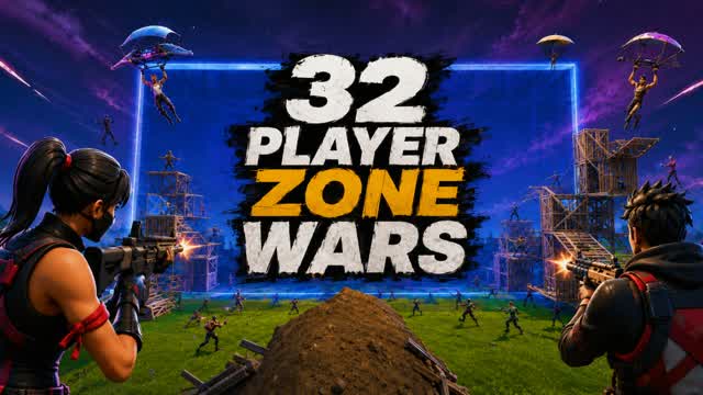 32 Player Zone Wars | F0XXXI — Fortnite Creative map