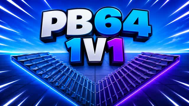 1V1 PB64 BUILD FIGHT (200 PUMPS) — Fortnite Creative map