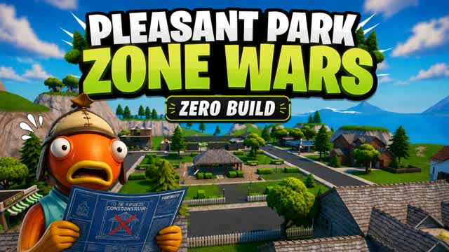 PLEASANT PARK ZONE WARS - ZERO BUILD — Fortnite Creative map