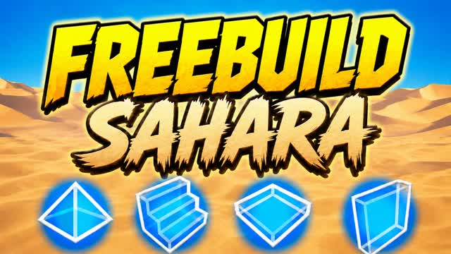 FREBUILD SAHARA — Fortnite Creative map cover art