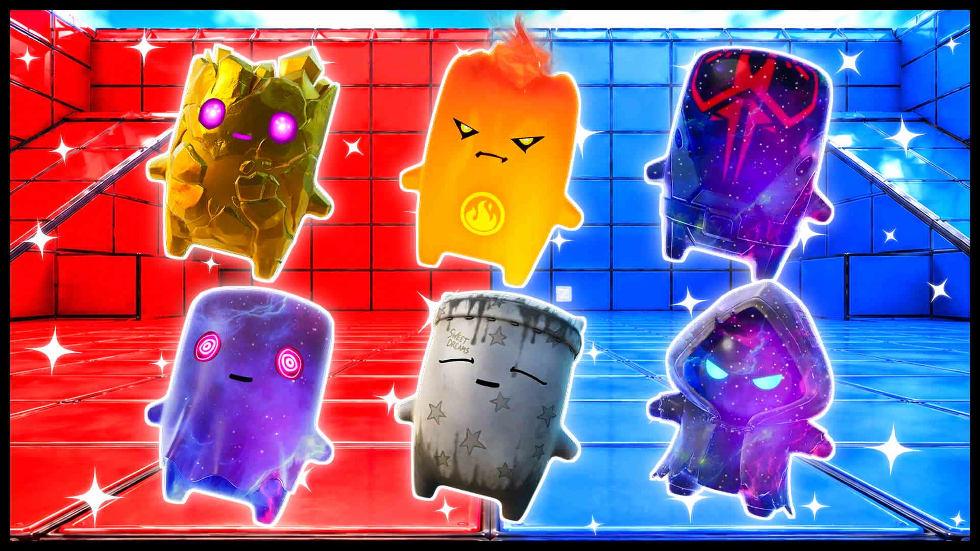 STEP FORWARD RED VS BLUE 🔴🔵 — Fortnite Creative map