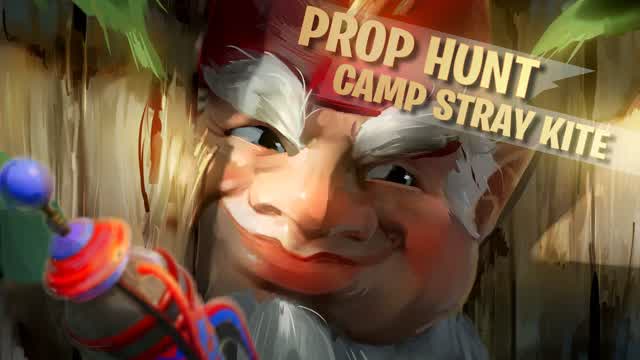 Prop Hunt: Camp Stray Kite 2.0 — Fortnite Creative map cover art