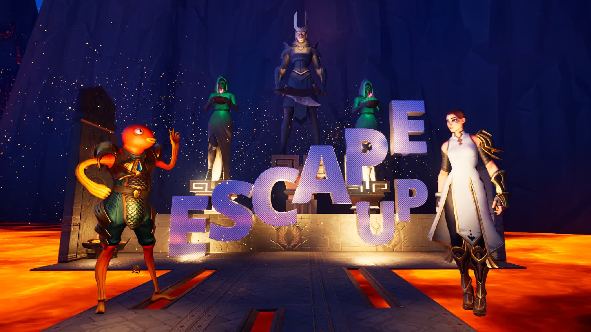 Escape Up — Fortnite Creative map