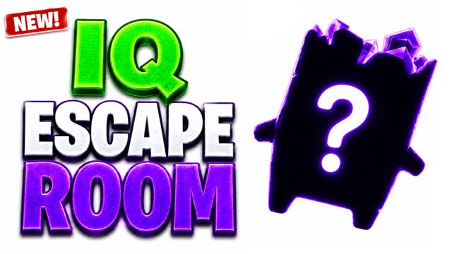 🧠IQ ULTIMATE ESCAPE ROOM — Fortnite Creative map