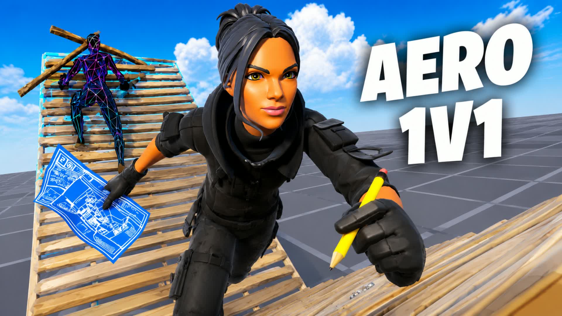 AERO 1V1 — Fortnite Creative map