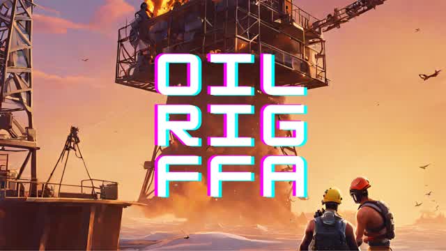 Oil Rig FFA — Fortnite Creative map cover art