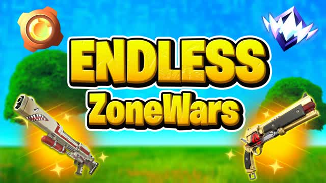 Endless Reload Zone Wars — Fortnite Creative map cover art