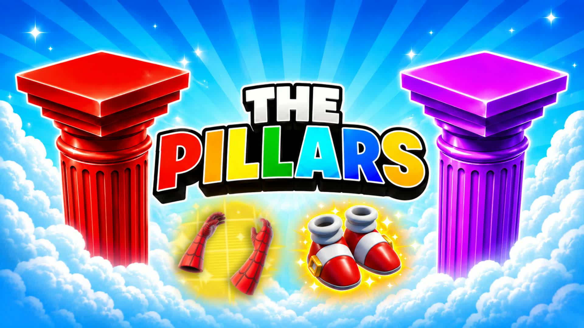 THE PILLARS PILLERS SPIDER-MAN SONIC — Fortnite Creative map