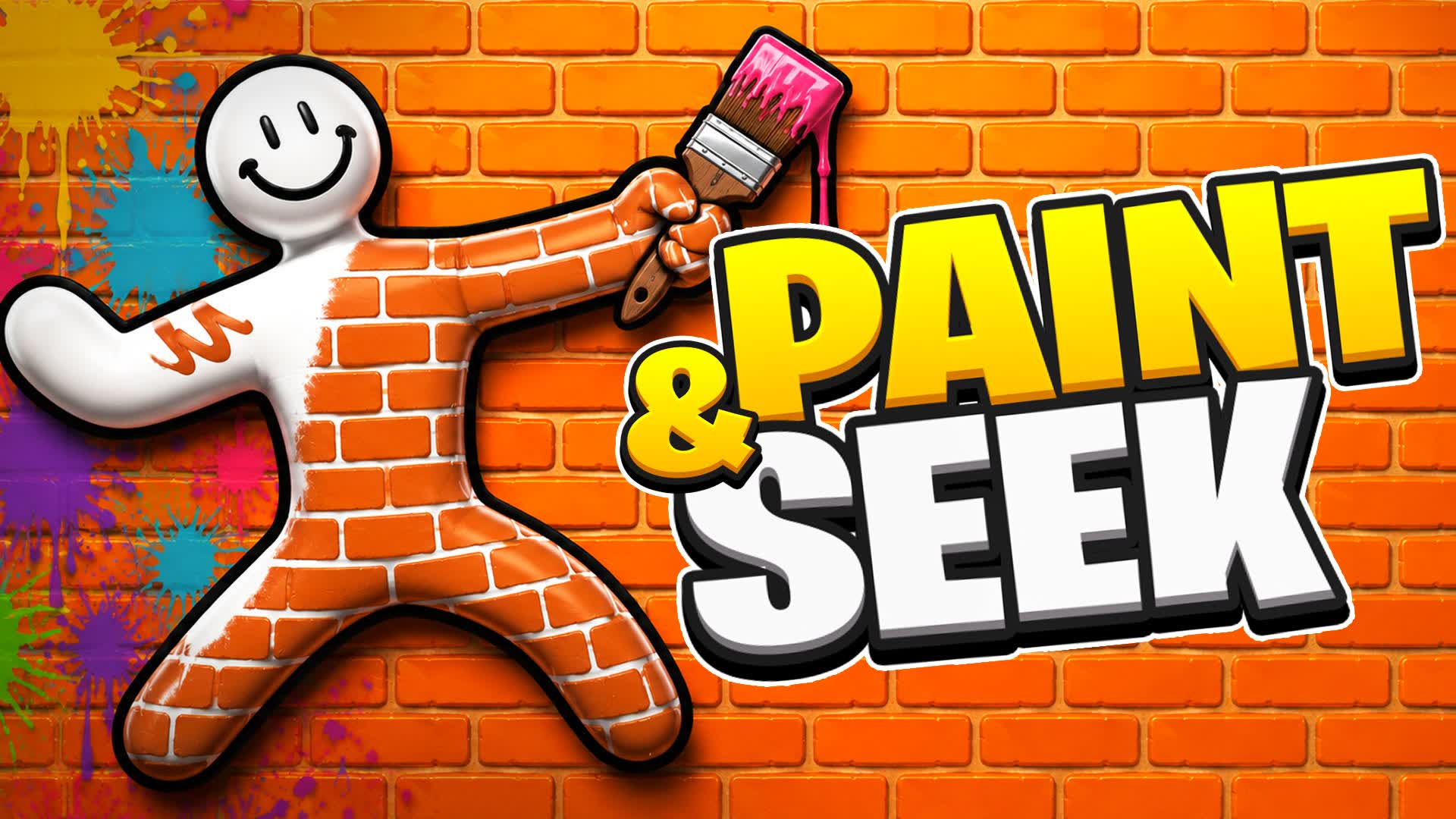 HIDE AND PAINT [CHAMELEON] — Fortnite Creative map