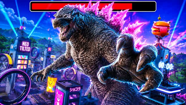 GODZILLA SURVIVAL EXTREME — Fortnite Creative map