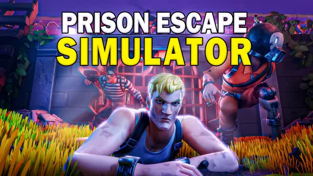 PRISON ESCAPE SIMULATOR — Fortnite Creative map cover art