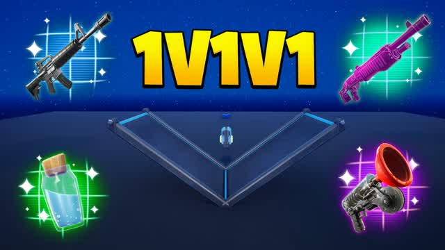 1V1V1 FB — Fortnite Creative map