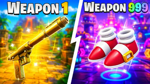 🤪 MEME GUN GAME 🔫 FUN ♾️ — Fortnite Creative map
