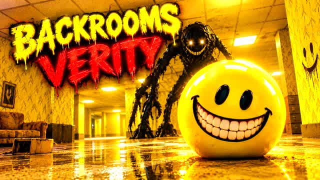 VERITY BACKROOMS [HORROR] — Fortnite Creative map cover art