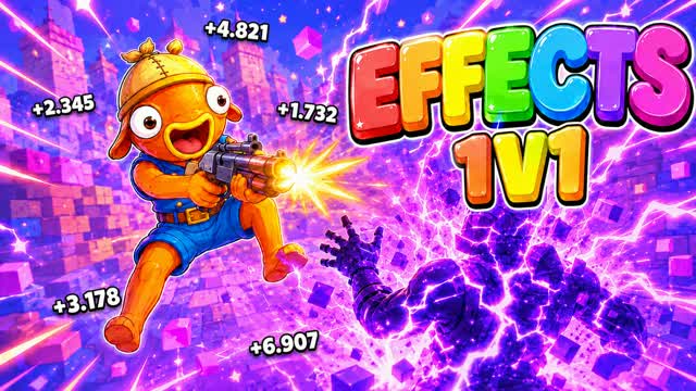 FIGHT WITH EFFECTS — Fortnite Creative map
