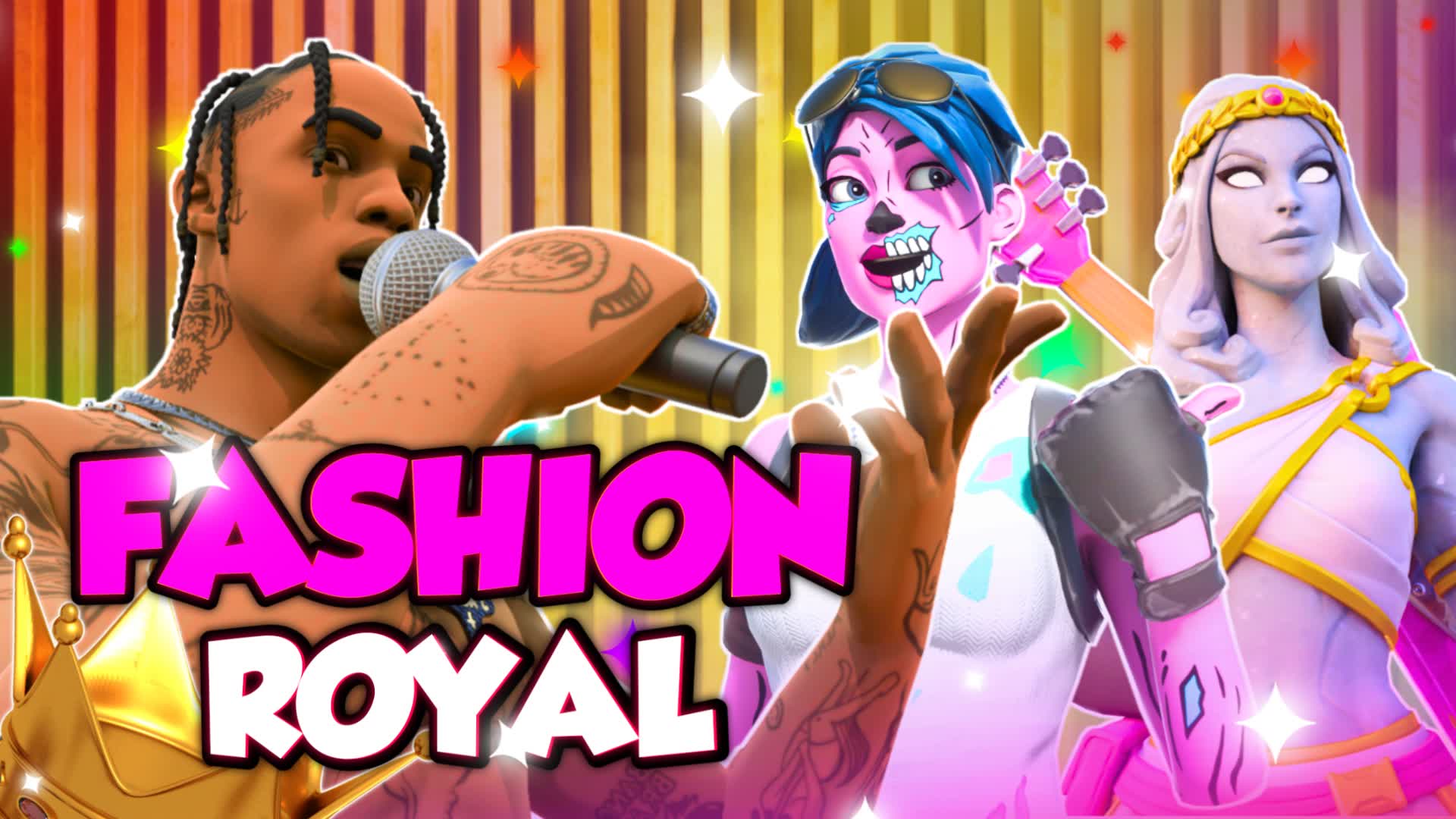 FASHION ROYAL 30 🎭 — Fortnite Creative map