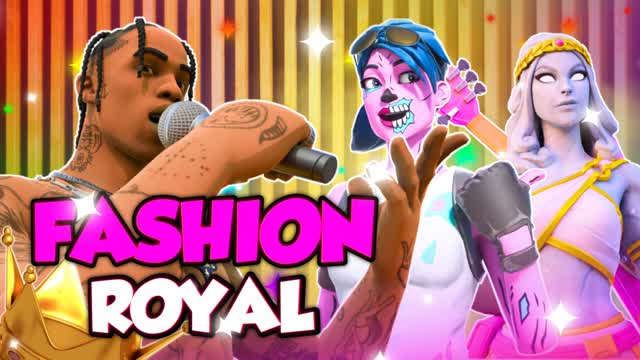 FASHION ROYAL 30 🎭 — Fortnite Creative map cover art