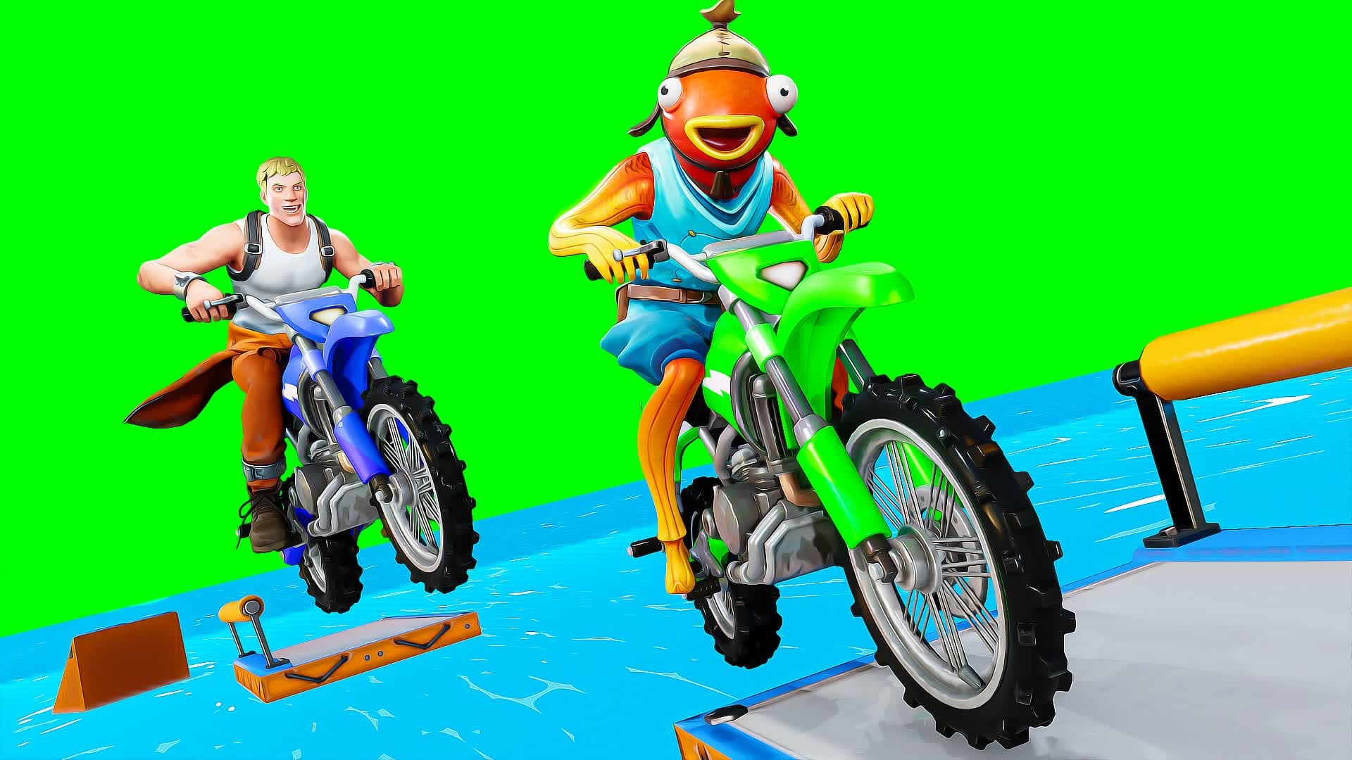 MOTOCROSS DEATHRUN 2 — Fortnite Creative map