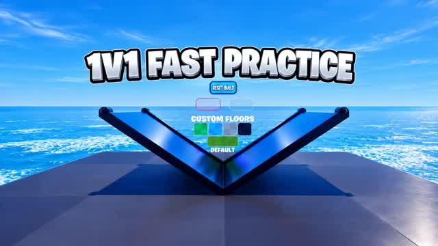 1V1 FAST PRACTICE — Fortnite Creative map