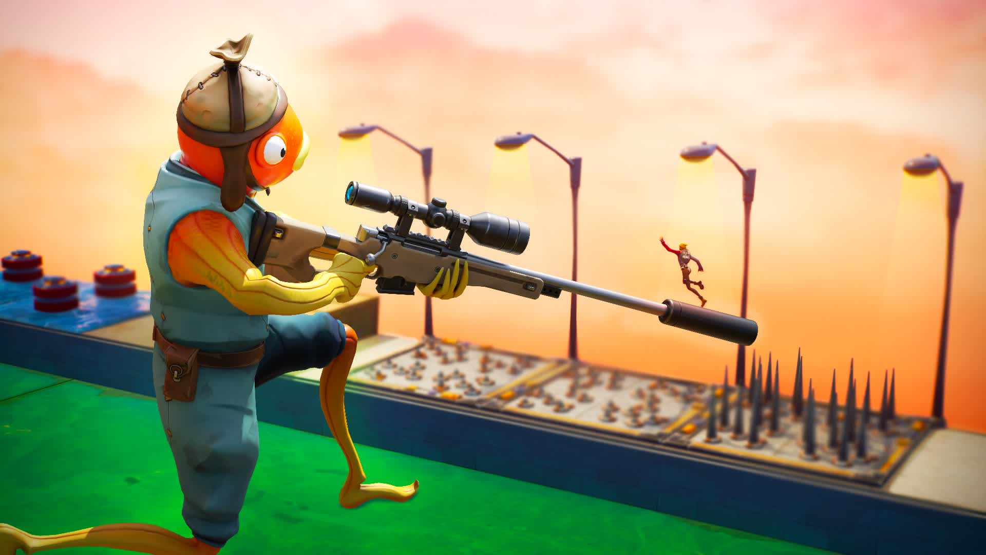 Snipers VS Runners — Fortnite Creative map